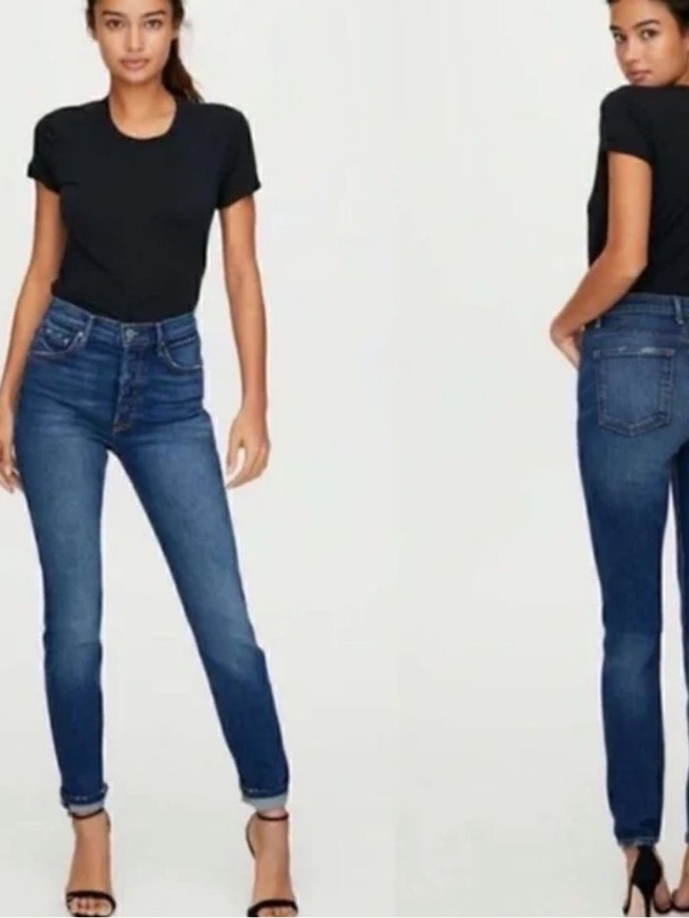 Grlfrnd Karolina High Rise Blue Jean in Joan Jett Size 28